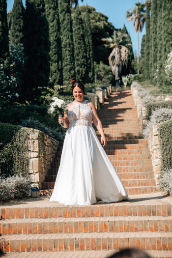 anikaraible photographie hochzeitAA2A7279 1Annis Brautatelier Destination Wedding Pinkdot Weddings Spanien Melrose Heiraten am Strand